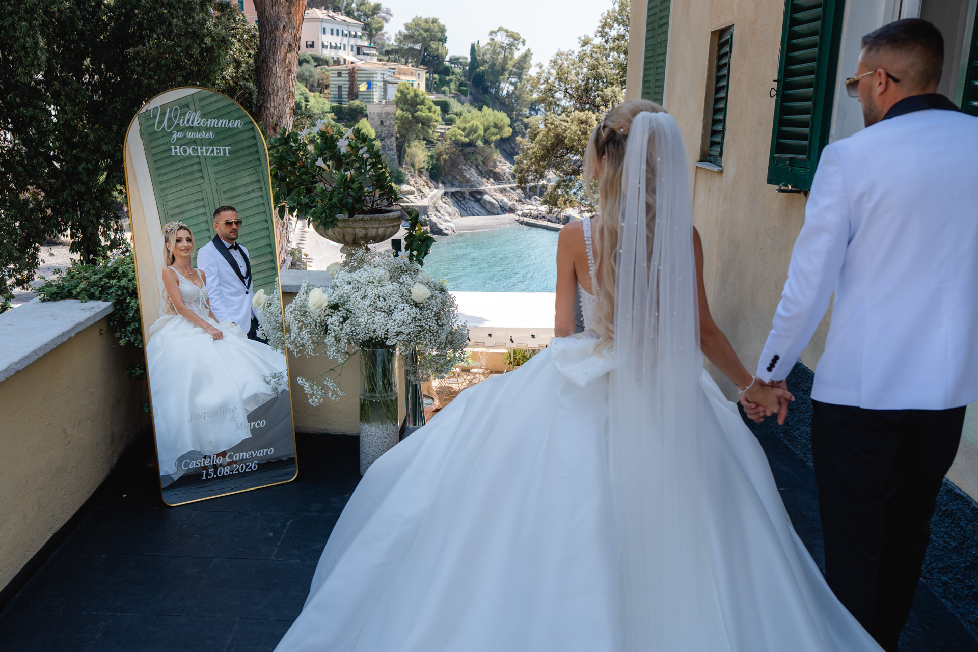 Hochzeit Rapallo Castello Canevaro 0049